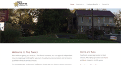 Desktop Screenshot of fiveptsins.com